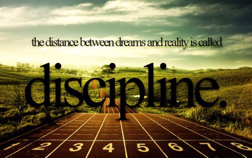Discipline – Between Dreams and Reality  fitnessthree60